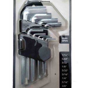9 Piece Hex Key Set Keys NEW